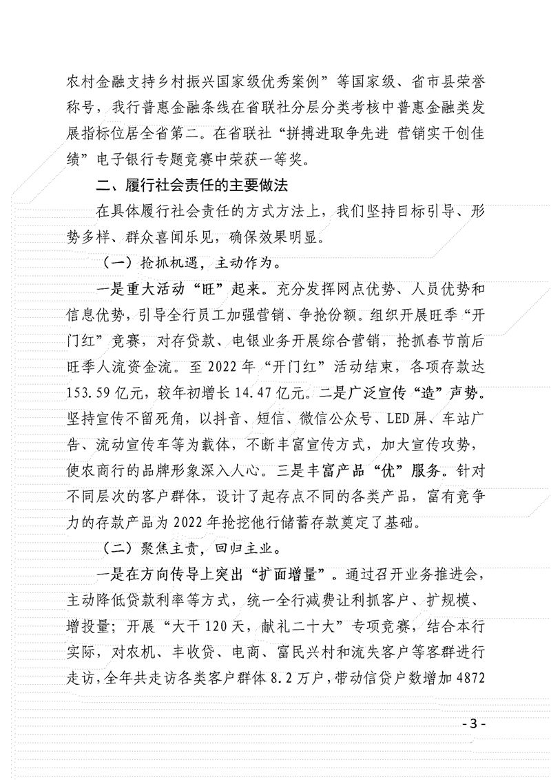 灌云农商银行2022年度履行社会责任情况报告_03